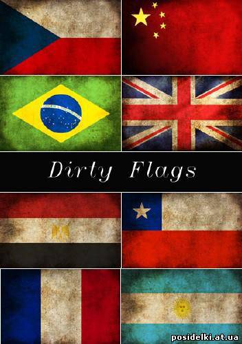 Dirty Flags (Грязные флаги) - обои рабочего стола в разрешении Full HD